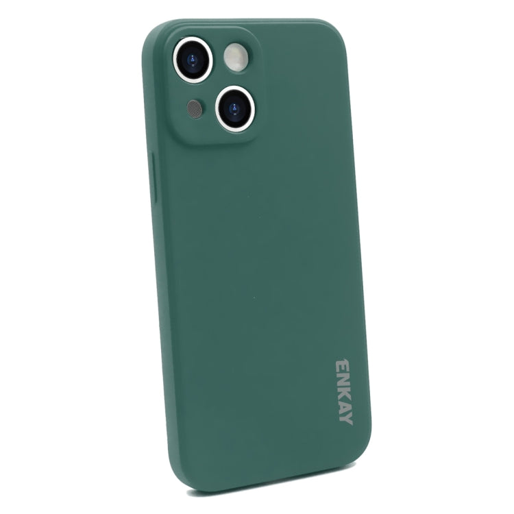 Hat-Prince ENKAY Custodia protettiva antiurto in silicone liquido per iPhone 13, For iPhone 13