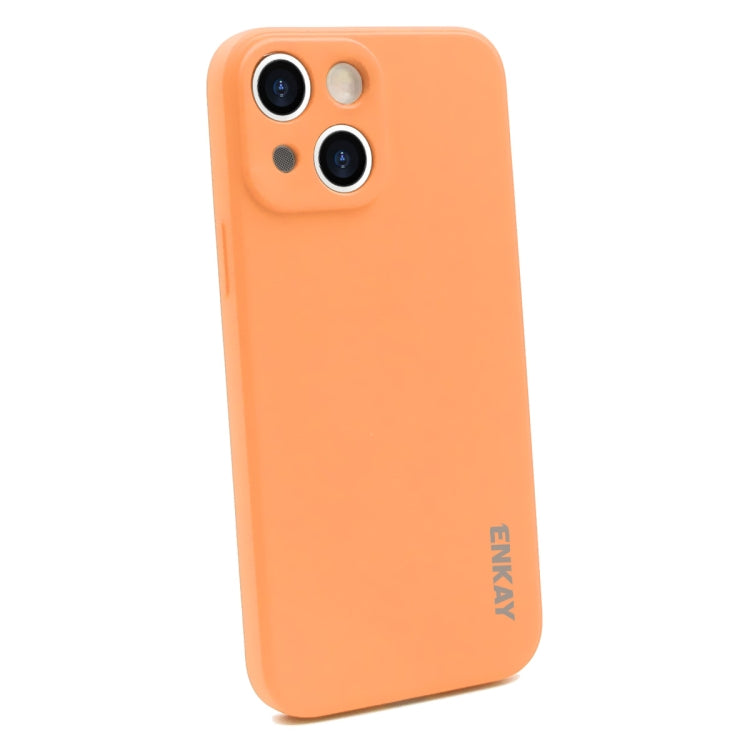 Hat-Prince ENKAY Custodia protettiva antiurto in silicone liquido per iPhone 13, For iPhone 13