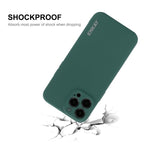 Hat-Prince ENKAY Custodia protettiva antiurto in silicone liquido per iPhone 13 Pro, For iPhone 13 Pro