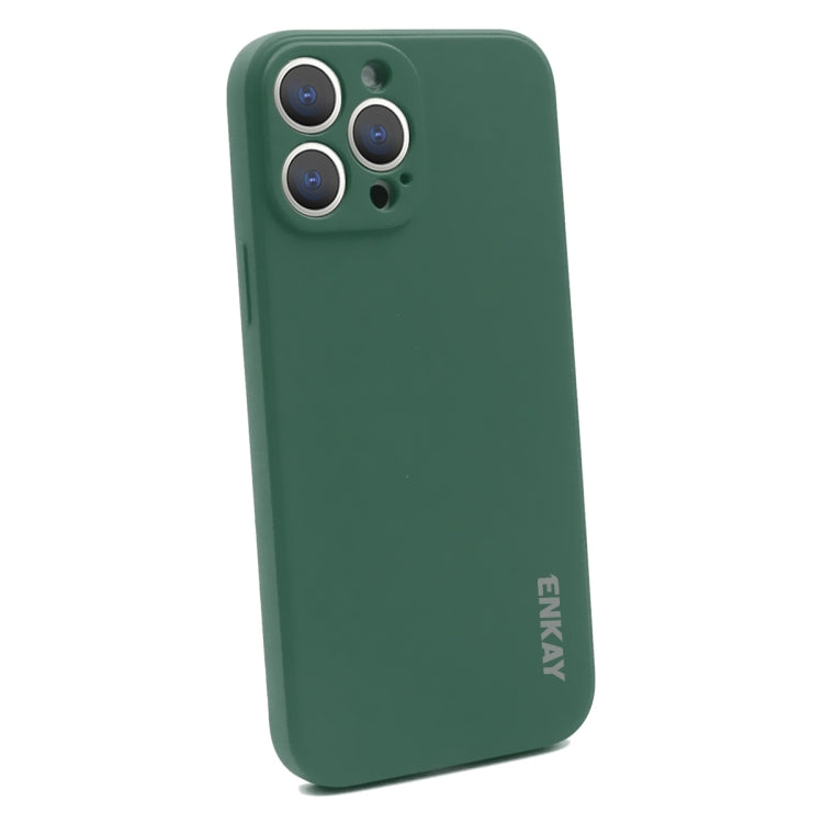 Hat-Prince ENKAY Custodia protettiva antiurto in silicone liquido per iPhone 13 Pro Max, For iPhone 13 Pro Max