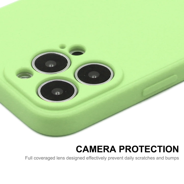 Hat-Prince ENKAY Custodia protettiva antiurto in silicone liquido Cover protettiva anticaduta + Pellicola protettiva in vetro temperato a copertura totale per iPhone 13 mini, For iPhone 13 mini