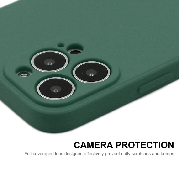 Hat-Prince ENKAY Custodia protettiva antiurto in silicone liquido Cover protettiva anticaduta + Pellicola protettiva in vetro temperato a copertura totale per iPhone 13 Pro Max, For iPhone 13 Pro Max