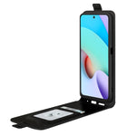 Per Xiaomi Redmi 10 R64 Texture Custodia protettiva in pelle a vibrazione verticale singola con slot per schede e cornice per foto, For Xiaomi Redmi 10