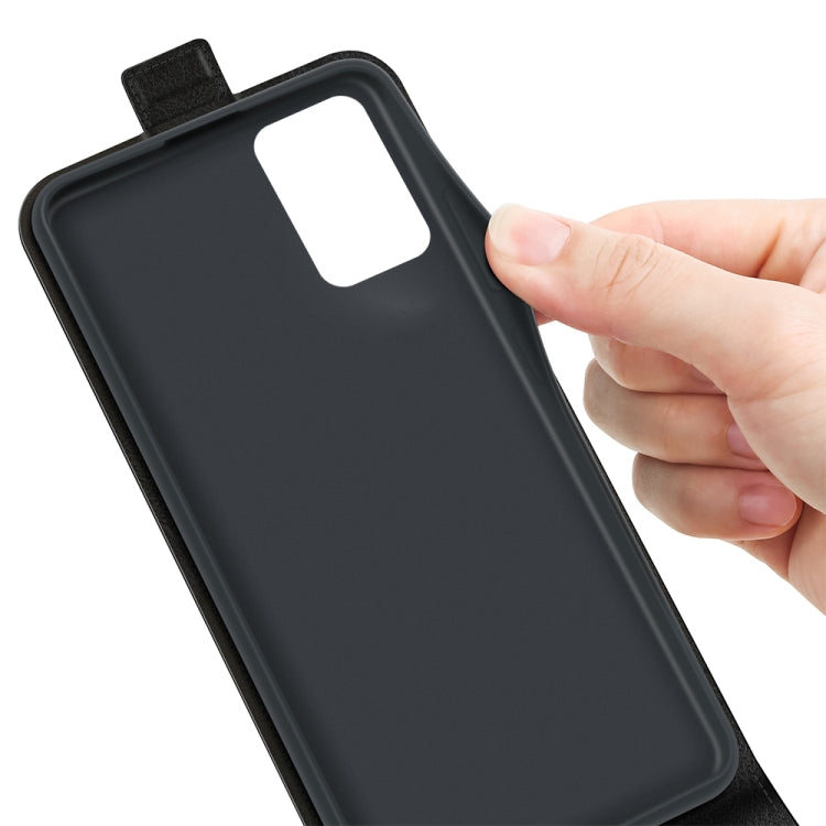 Per Xiaomi Redmi 10 R64 Texture Custodia protettiva in pelle a vibrazione verticale singola con slot per schede e cornice per foto, For Xiaomi Redmi 10