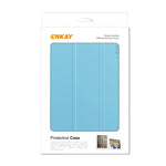 Custodia in pelle ENKAY Custer Texture Flip orizzontale PU + TPU con supporto a tre pieghe e funzione Sleep / Wake-up e portapenne per iPad mini 6 2021, For iPad mini 6 2021