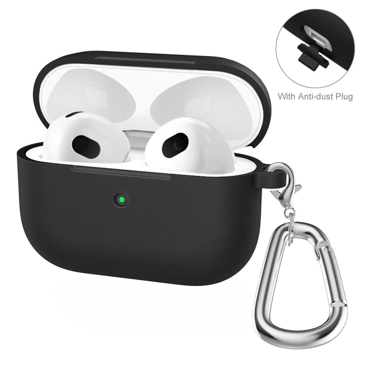 ENKAY Hat-Prince Custodia protettiva in silicone ispessito Custodia antiurto con portachiavi per Apple AirPods Pro 2 2021