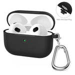 ENKAY Hat-Prince Custodia protettiva in silicone ispessito Custodia antiurto con portachiavi per Apple AirPods Pro 2 2021