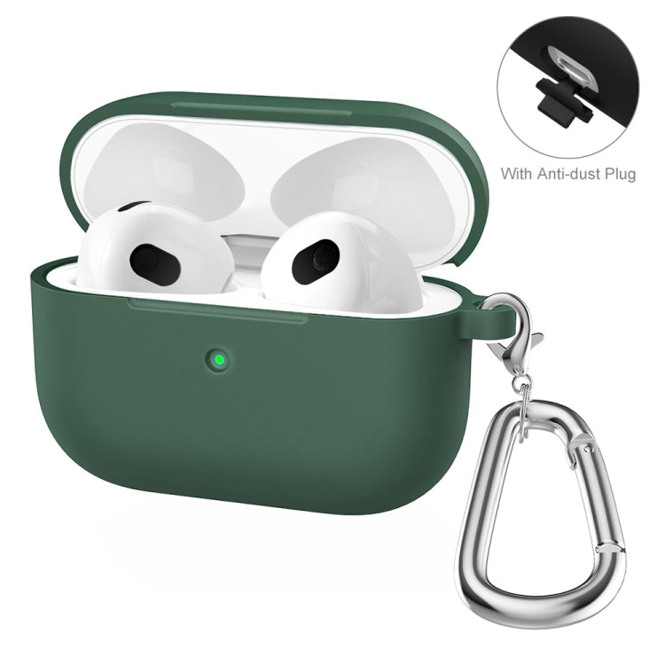 ENKAY Hat-Prince Custodia protettiva in silicone ispessito Custodia antiurto con portachiavi per Apple AirPods Pro 2 2021