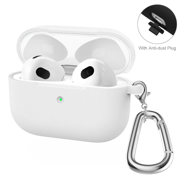 ENKAY Hat-Prince Custodia protettiva in silicone ispessito Custodia antiurto con portachiavi per Apple AirPods Pro 2 2021