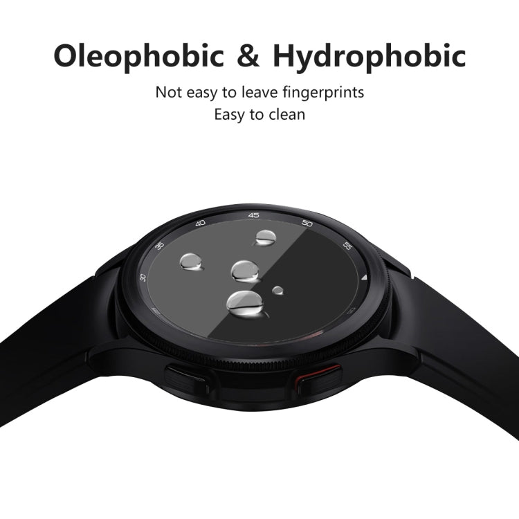 Per Samsung Galaxy Watch4 Classic 46mm ENKAY Hat-Prince Copertura a schermo intero senza pellicola morbida in TPU, 1 PC, 2 PCS