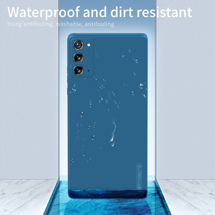Custodia antiurto in TPU in silicone liquido serie Touching PINWUYO, For Samsung Galaxy Note20, For Samsung Galaxy Note20 Ultra