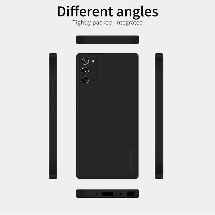 Custodia antiurto in TPU in silicone liquido serie Touching PINWUYO, For Samsung Galaxy Note20, For Samsung Galaxy Note20 Ultra