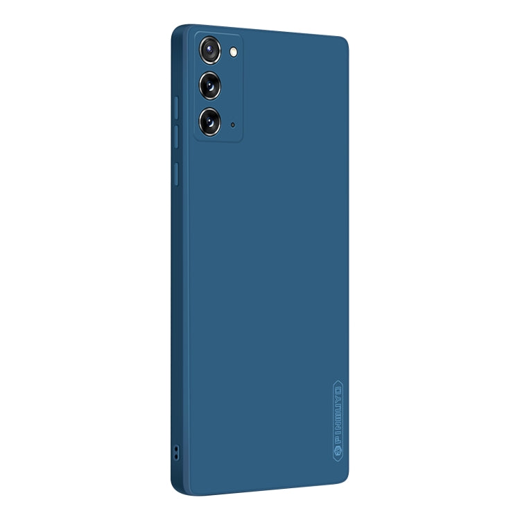 Custodia antiurto in TPU in silicone liquido serie Touching PINWUYO, For Samsung Galaxy Note20, For Samsung Galaxy Note20 Ultra