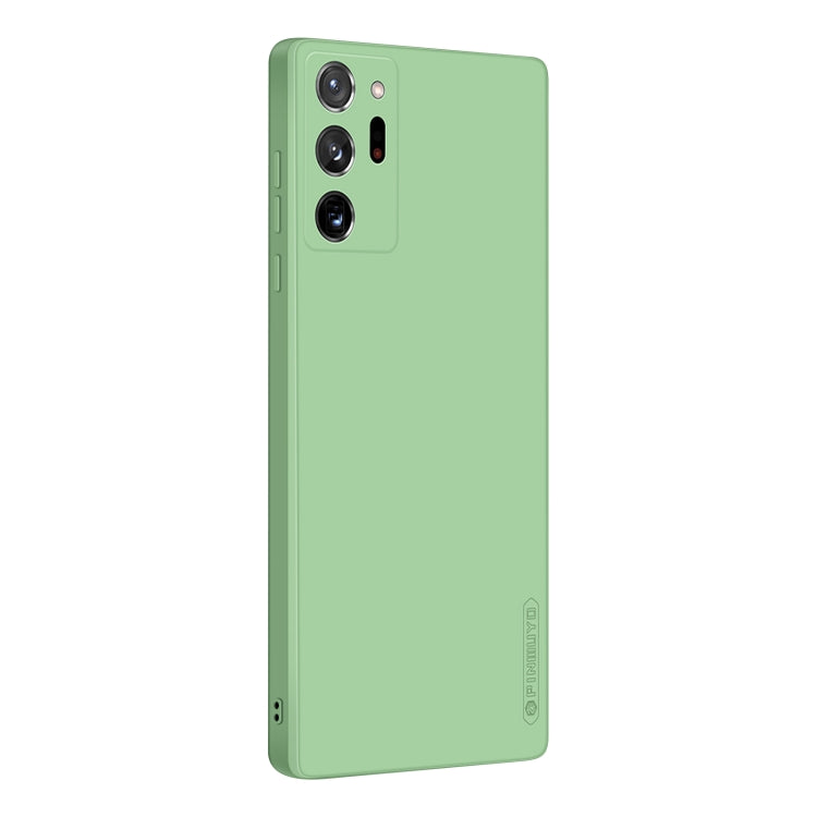 Custodia antiurto in TPU in silicone liquido serie Touching PINWUYO, For Samsung Galaxy Note20, For Samsung Galaxy Note20 Ultra