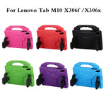 Guscio protettivo piatto anti caduta per bambini in materiale EVA con staffa per il pollice, For Lenovo Tab M10 HD 2nd Gen