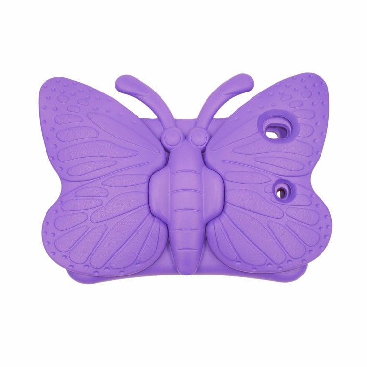 Custodia protettiva a prova di caduta per bambini in EVA con staffa a farfalla, For iPad 10.2 2021