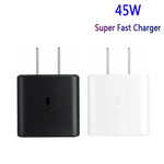 Caricabatterie rapido 45W USB-C con spina americana