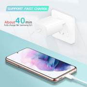 Caricabatterie rapido M135 da 45 W con porta USB-C / Type-C, spina americana, US Plug
