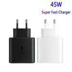 Caricabatterie rapido 45W USB-C con spina europea