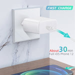 Caricabatterie rapido 45W USB-C con spina europea