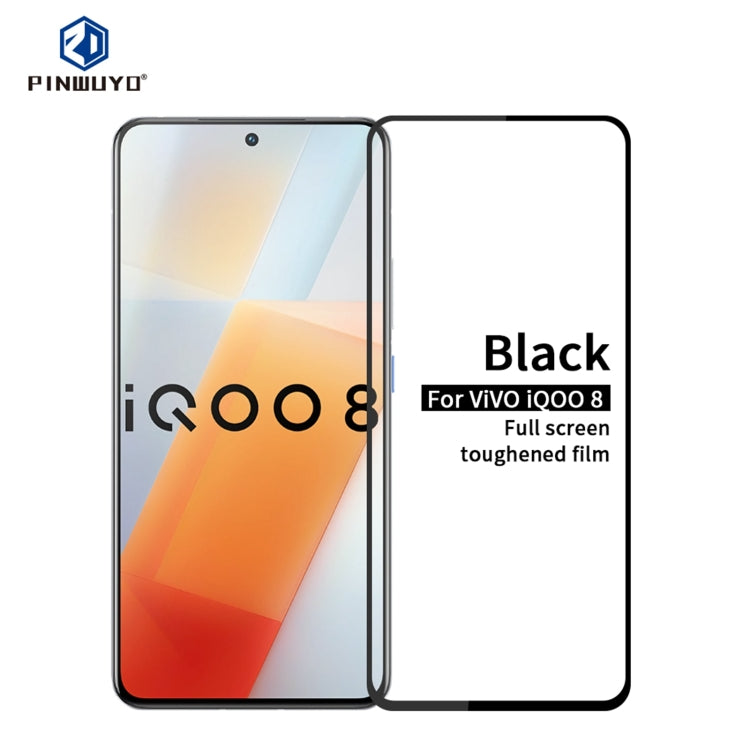 Pellicola in vetro temperato a schermo intero PINWUYO 9H 2.5D, For vivo iQOO8, For Google Pixel 5A 5G, For Samsung Galaxy Z Fold3 5G, For Honor X20, For Huawei Nova 8i, For Xiaomi Redmi 10, For Sony Xperia 5 III