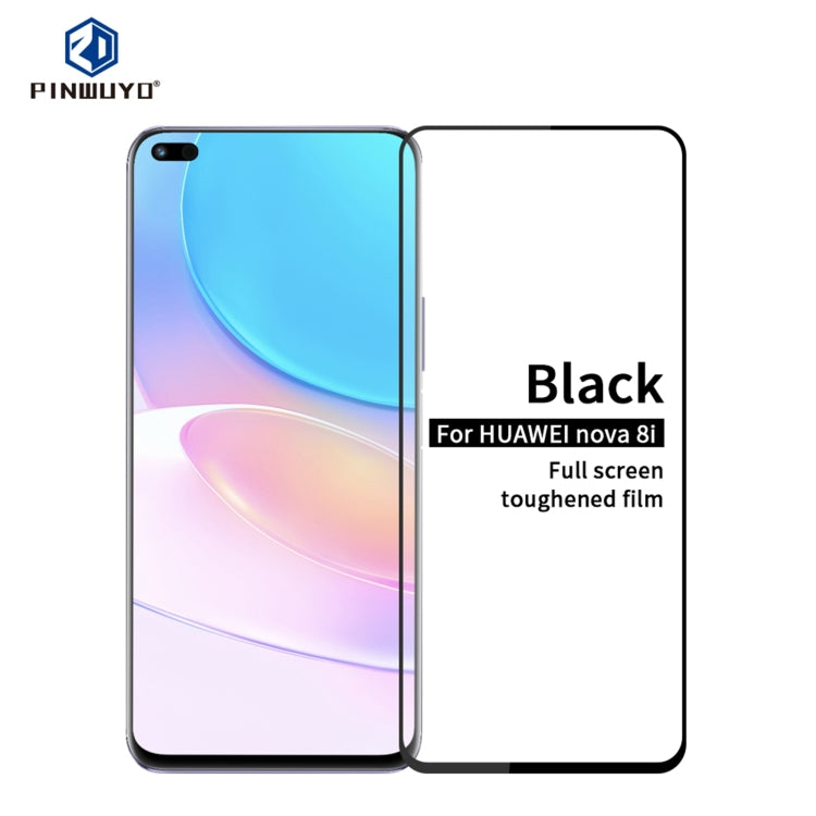 Pellicola in vetro temperato a schermo intero PINWUYO 9H 2.5D, For vivo iQOO8, For Google Pixel 5A 5G, For Samsung Galaxy Z Fold3 5G, For Honor X20, For Huawei Nova 8i, For Xiaomi Redmi 10, For Sony Xperia 5 III