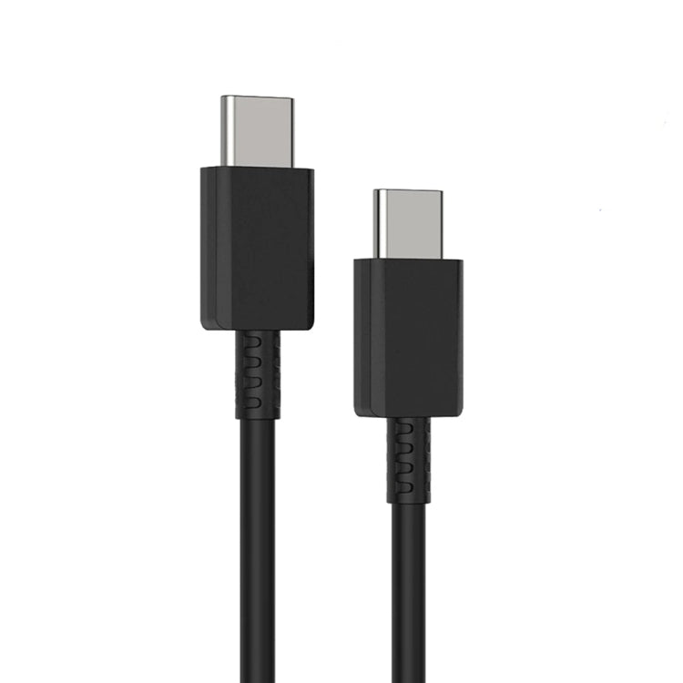 XJ-69 1m 3A USB-C / Tipo-C a Tipo-C TPU Cavo dati di sincronizzazione ricarica per telefono cellulare, 1 PC