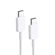 XJ-69 1m 3A USB-C / Tipo-C a Tipo-C TPU Cavo dati di sincronizzazione ricarica per telefono cellulare, 1 PC