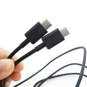 XJ-69 1m 3A USB-C / Tipo-C a Tipo-C TPU Cavo dati di sincronizzazione ricarica per telefono cellulare, 1 PC