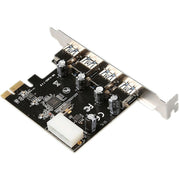 Adattatore Pci-E per scheda di espansione Pci Express USB 3.0 a 4 porte
