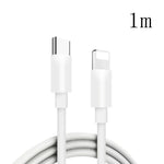 PD20W USB-C / Type-C a 8 pin PD Cavo dati di sincronizzazione ricarica rapida per iPhone serie 13/12, 1m, 1.5m, 2m