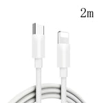 PD20W USB-C / Type-C a 8 pin PD Cavo dati di sincronizzazione ricarica rapida per iPhone serie 13/12, 1m, 1.5m, 2m