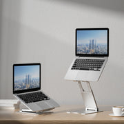 Supporto per laptop pieghevole in lega di alluminio regolabile in altezza AP-2H