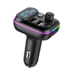 Trasmettitore FM per lettore MP3 per auto T70 con caricatore mobile per auto USB Bluetooth QC3.0 Carica rapida U Disk Music Player Modulatore FM, T70