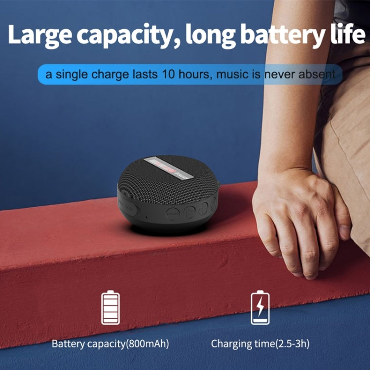 BT368 Display digitale a LED Altoparlante Bluetooth Esterno portatile IPX65 Supporto impermeabile Vivavoce / Scheda TF