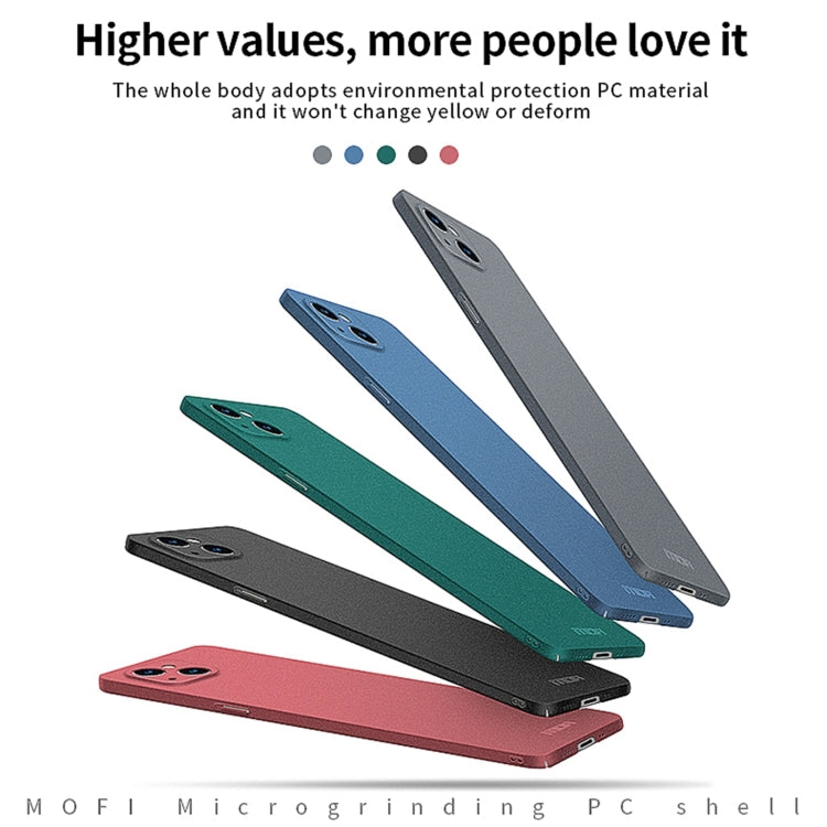 MOFI Fandun Series Frosted PC Custodia protettiva all-inclusive ultrasottile, For iPhone 13 mini, For iPhone 13, For iPhone 13 Pro, For iPhone 13 Pro Max