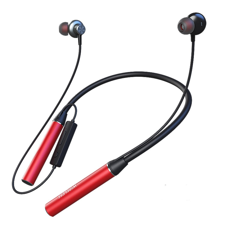 GYM530 Auricolari sportivi con cancellazione del rumore magnetici montati sul collo Supporto stereo in-ear vivavoce / scheda TF