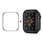 ENKAY Hat-Prince Cornice per PC + Pellicola proteggi schermo PMMA HD a copertura totale per Apple Watch Series 7 41mm