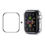 ENKAY Hat-Prince Cornice per PC + Pellicola proteggi schermo PMMA HD a copertura totale per Apple Watch Series 7 41mm