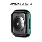 ENKAY Hat-Prince Cornice per PC + Pellicola proteggi schermo PMMA HD a copertura totale per Apple Watch Series 7 41mm