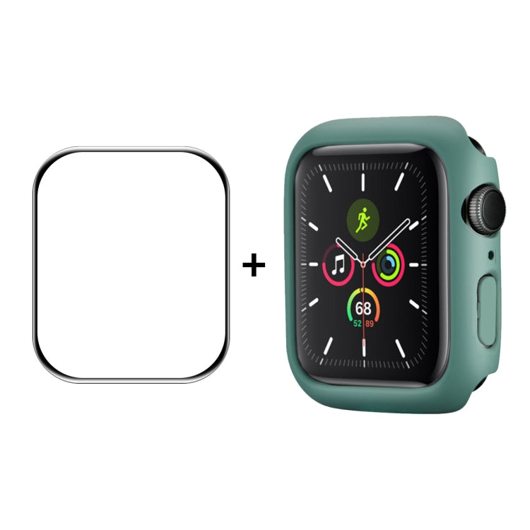 ENKAY Hat-Prince Cornice per PC + Pellicola proteggi schermo PMMA HD a copertura totale per Apple Watch Series 7 45mm