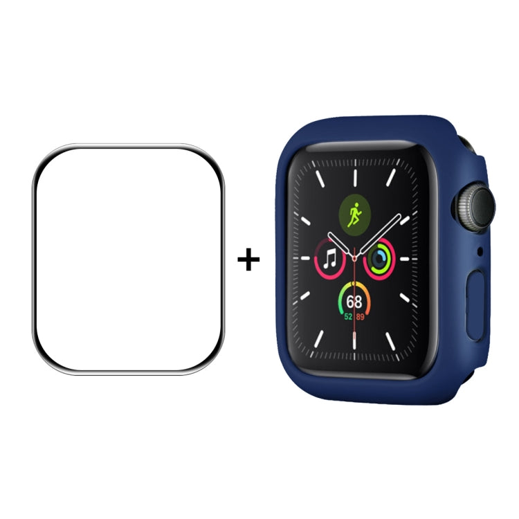 ENKAY Hat-Prince Cornice per PC + Pellicola proteggi schermo PMMA HD a copertura totale per Apple Watch Series 7 45mm