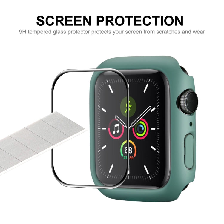ENKAY Hat-Prince Cornice per PC + Pellicola proteggi schermo PMMA HD a copertura totale per Apple Watch Series 7 45mm