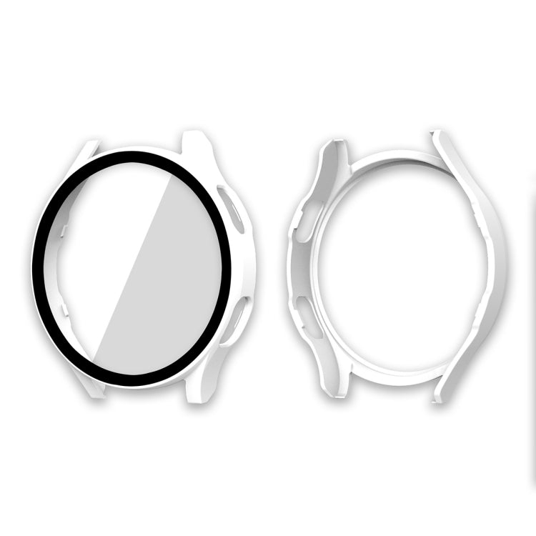 ENKAY Hat-Prince Full Coverage PC Frame + Custodia composita protettiva in vetro temperato per Samsung Galaxy Watch4 40mm