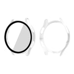 ENKAY Hat-Prince Full Coverage PC Frame + Custodia composita protettiva in vetro temperato per Samsung Galaxy Watch4 40mm
