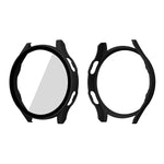 ENKAY Hat-Prince Full Coverage PC Frame + Custodia composita protettiva in vetro temperato per Samsung Galaxy Watch4 44mm