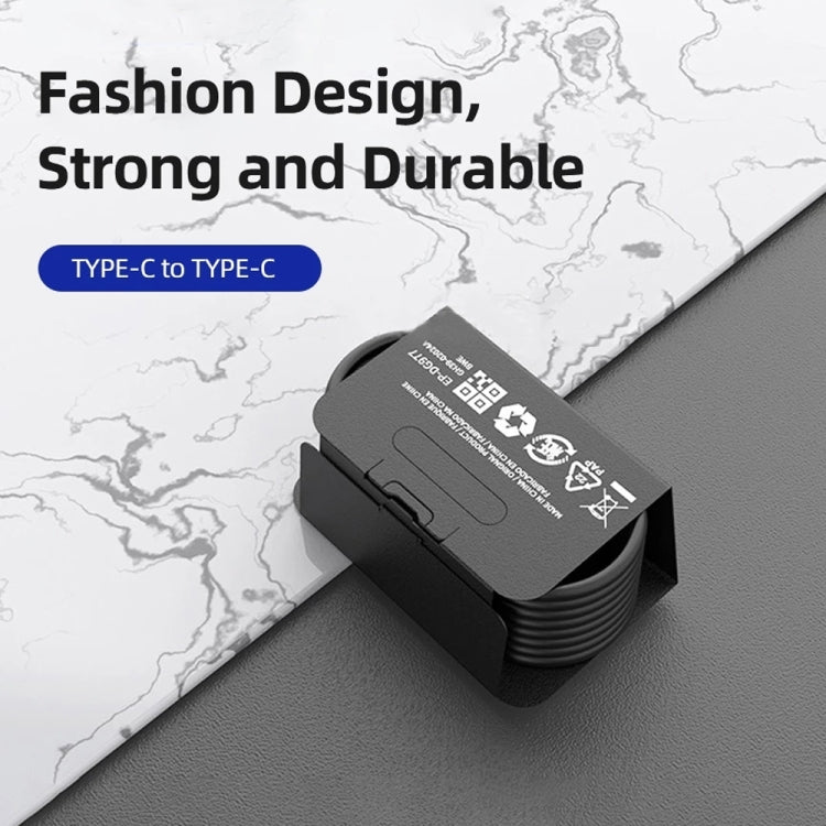 Cavo ricarica USB-C 45W 5A tipo C a tipo C 1 metro