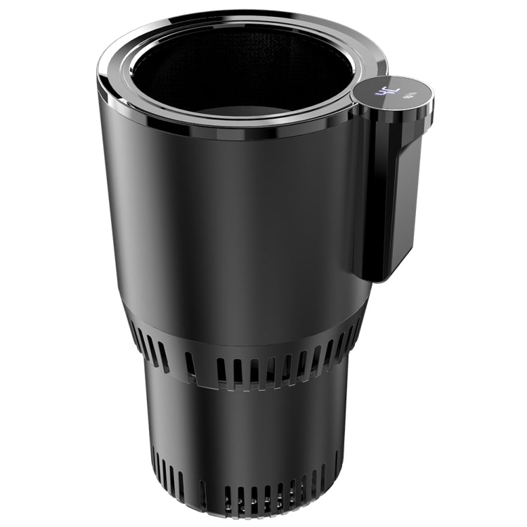 2-in-1 Smart Car Cup Cooler Riscaldatore da viaggio per esterni Mini frigorifero portatile per auto 12V Raffreddamento Riscaldamento Tazza e portabevande
