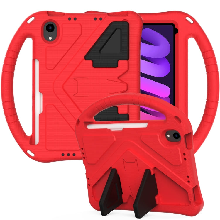 Guscio protettivo piatto anti caduta in EVA con supporto, For iPad mini 6 / mini 2024