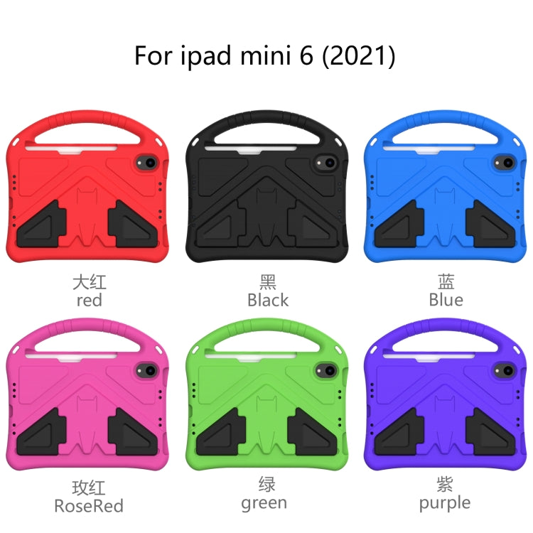 Guscio protettivo piatto anti caduta in EVA con supporto, For iPad mini 6 / mini 2024